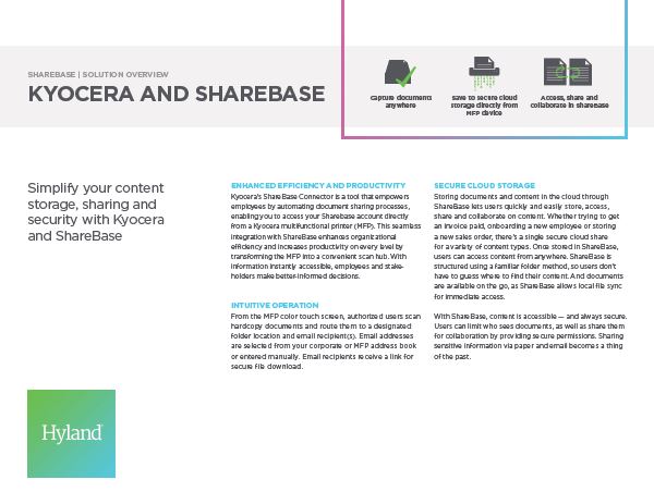 ShareBase Kyocera Solution Overview Software Document Management Thumb, Advanced Business Systems, NY, New York, Kyocera, Brother, Epson, Dealer, COpier, MFP, Sales, Service, Supplies