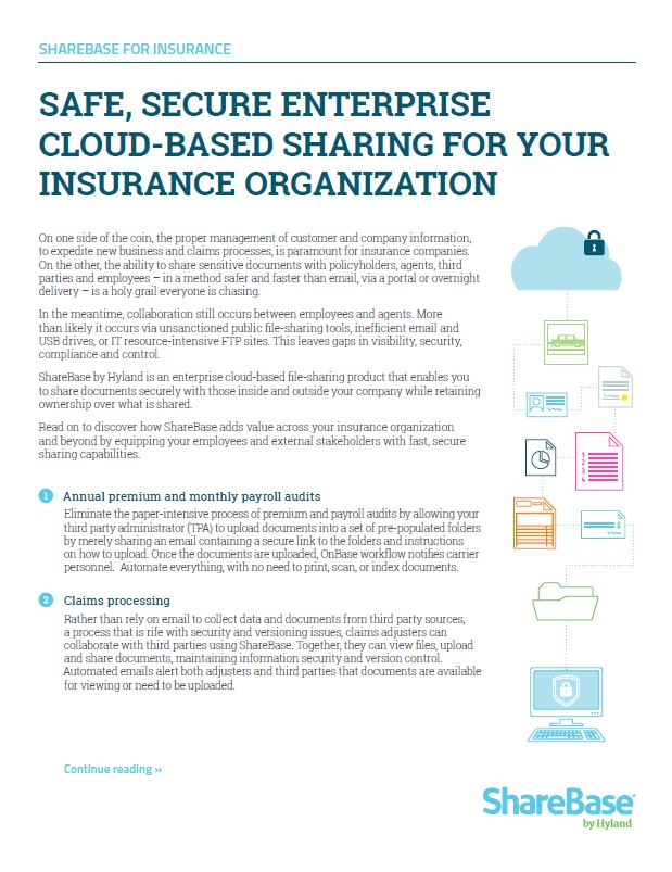 Solutions ShareBase For Insurance Kyocera Software Document Management Thumb, Advanced Business Systems, NY, New York, Kyocera, Brother, Epson, Dealer, COpier, MFP, Sales, Service, Supplies